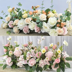Wedding  Artificial Flower Row Rose Peony  Wall  Arrangement Supplies Decor for Party Wedding Arch Backdrop Road Cited Flower