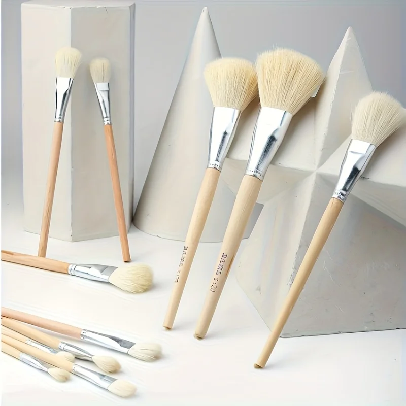 14-piece high-quality soft color painting S-pen, coloring brush, suitable for glue, glass, ceramic painting, traditional paintin