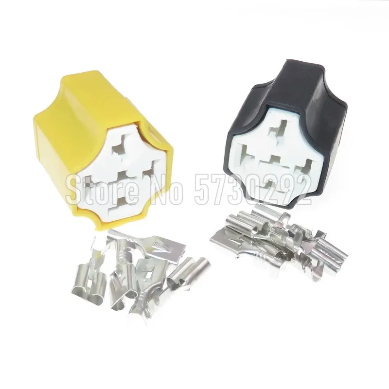 5P Automotive Ceramic Relay Holder Seat High Temperature Relay Wiring Harness Connector With Pins