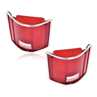 Para Chevy C10 K20 GMC Sierra 1973-91 1 par de luces traseras de coche con bisel cromado GM 2801122 , GM 2800122