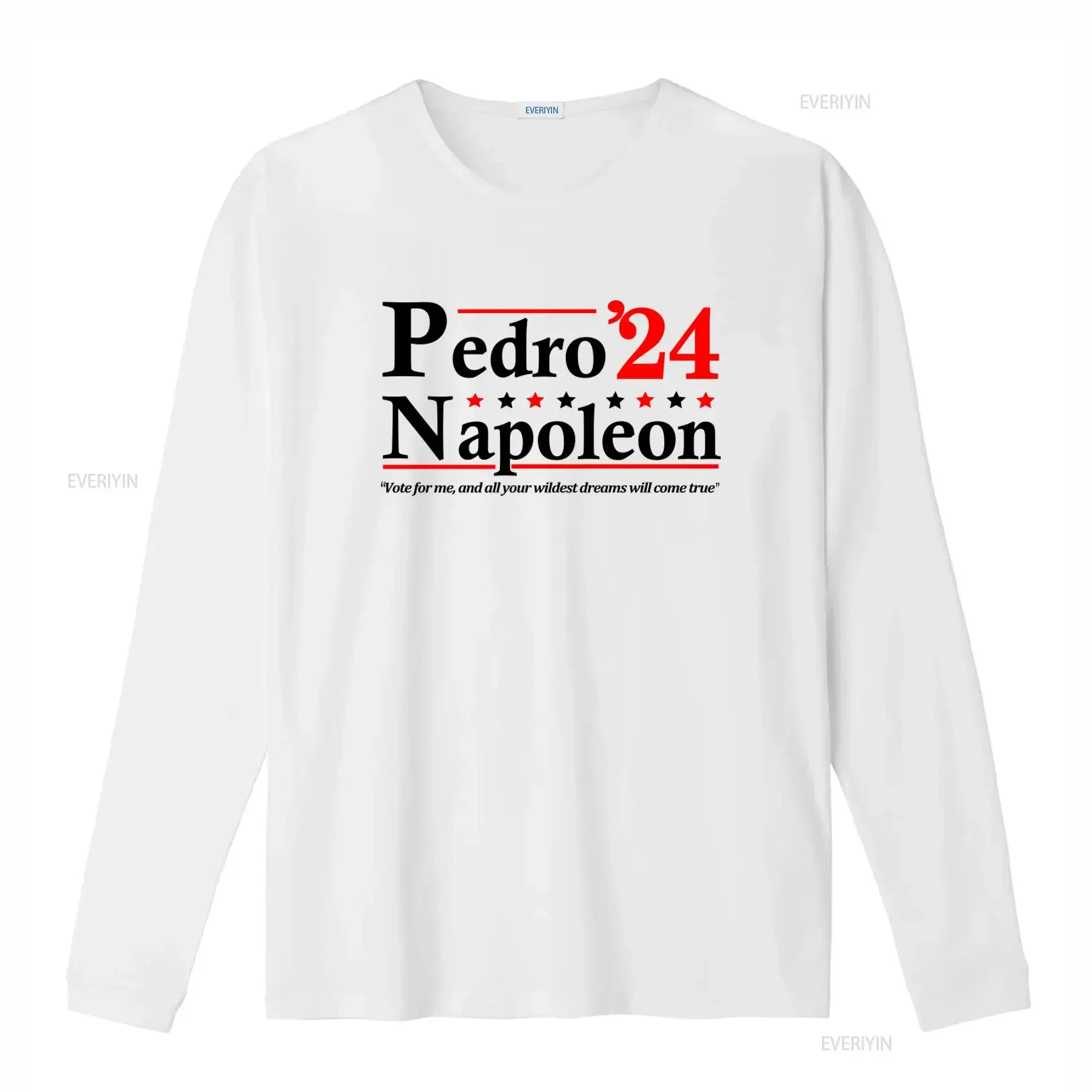 PEDRO NAPOLEON 2024 Election Funny Vote for Humor T Shirt vintage Washed Soft streetwear Breathable Unisex Versatile