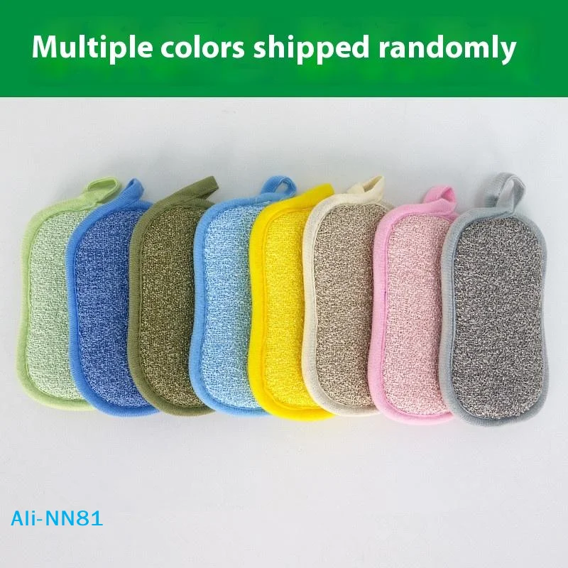 【N】5 قطعة إسفنجة قابلة لإعادة الاستخدام وقابلة للغسل، ممحاة إسفنجة سحرية، إسفنجة مطبخ، منتجات التنظيف، أدوات المطبخ، ملحقات أدوات المطبخ