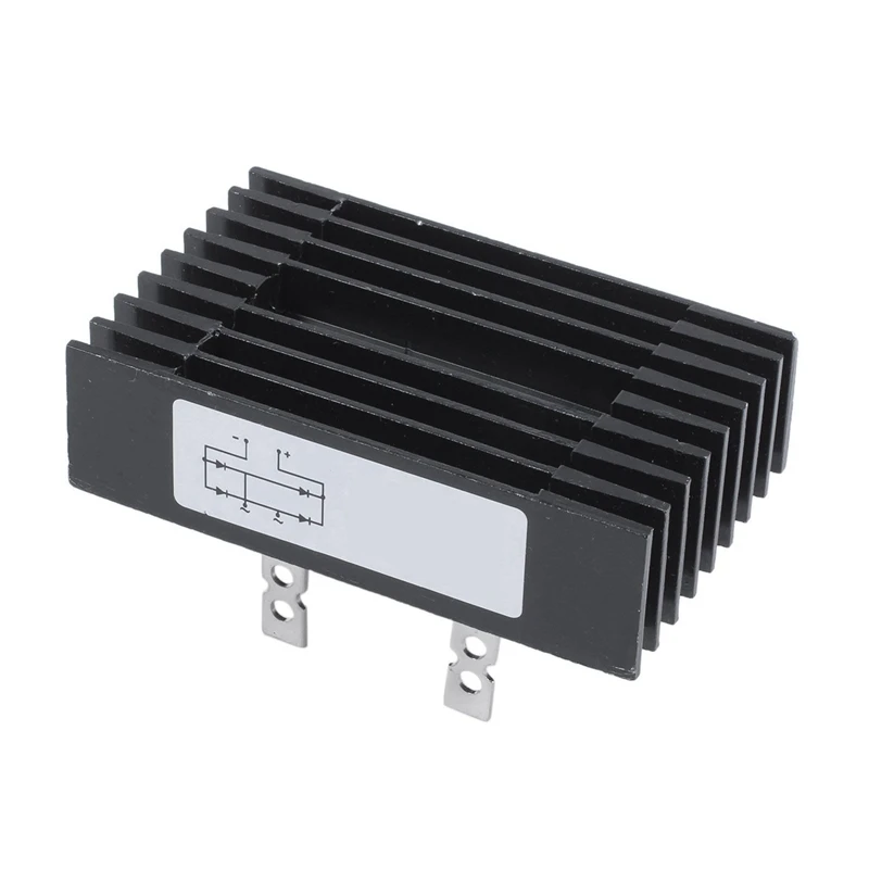 1 Pcs 100Amp 1200Volts 4 Pins 1 Phase Diode Bridge Rectifier & 1 Pcs 80A DC 12V 5 Pin DIY Power Relay Car Truck Vehicle