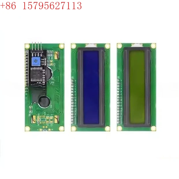 Blue/yellow green screen 1602A IIC/I2C LCD screen 5V LCD with backlight display module