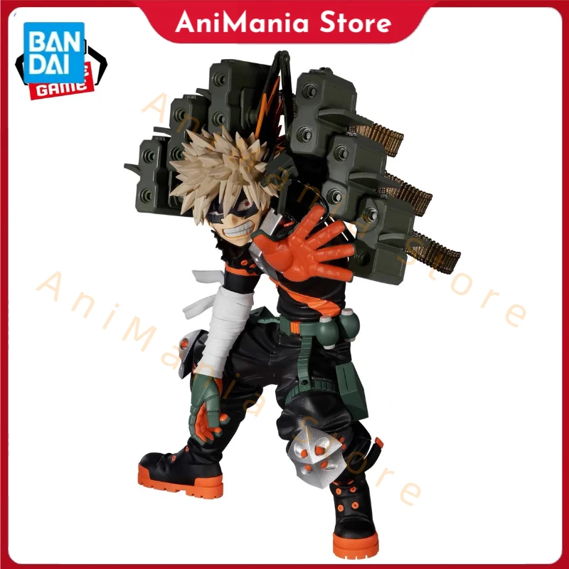 

BANDAI BANPRESTO My Hero Academia THE AMAZING HEROES PLUS Vol.2 Bakugou Katsuki PVC Anime Action Figures Model Collection Toy