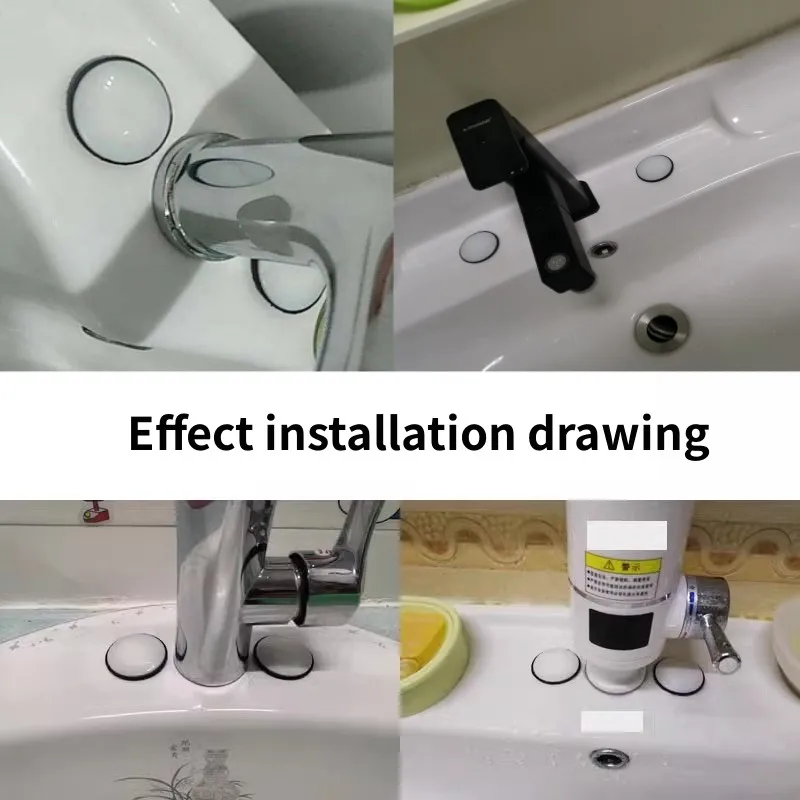 Sink Cover Sink Tap Covers Kitchen Supplies Tap Hole Stopper Blanking Plug Faucet Hole Cover Decorative Cover Hardware Part