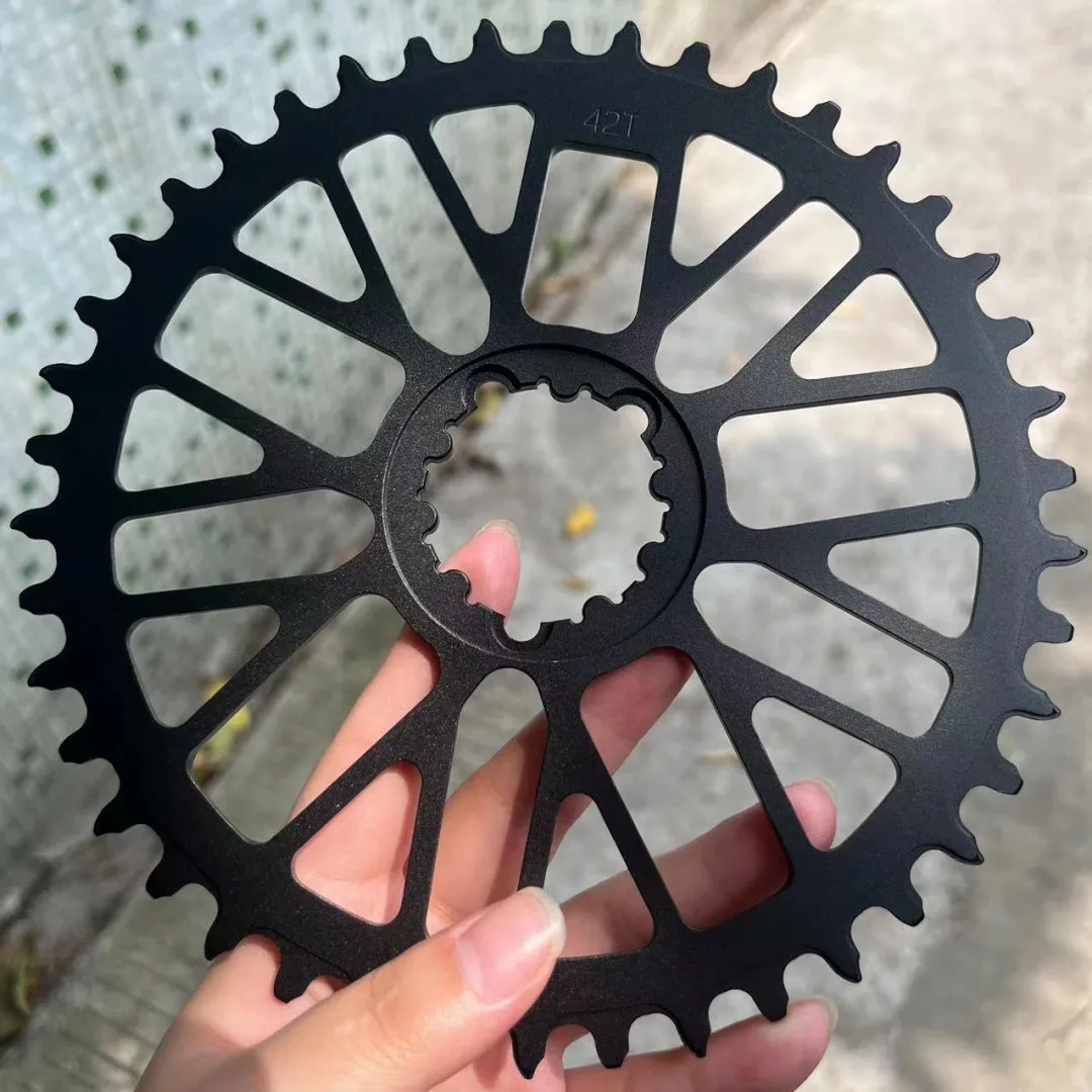 ZEROING Road Bike Chainring 40T 42T 44T Disc 46T 48T 50T Crown Folding Bicycle Narrow Wide Chainwheel 8/9/10/11/12S