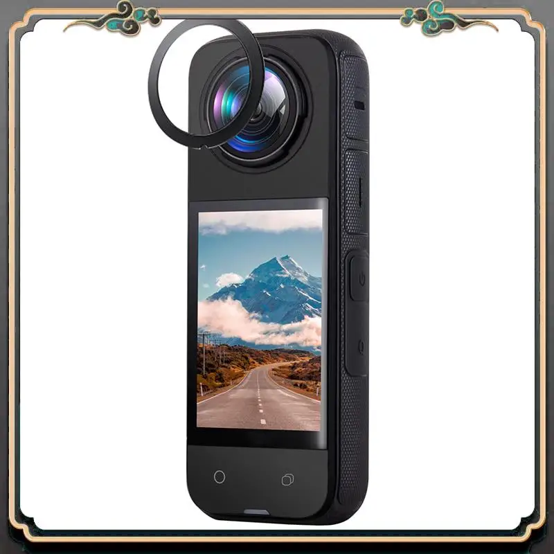 

Reliable-For Insta360 X4 Sticky Lens Guards Anti-Scratch Dual-Lens 360 Mod Protector Lens Cap Camera Accessories