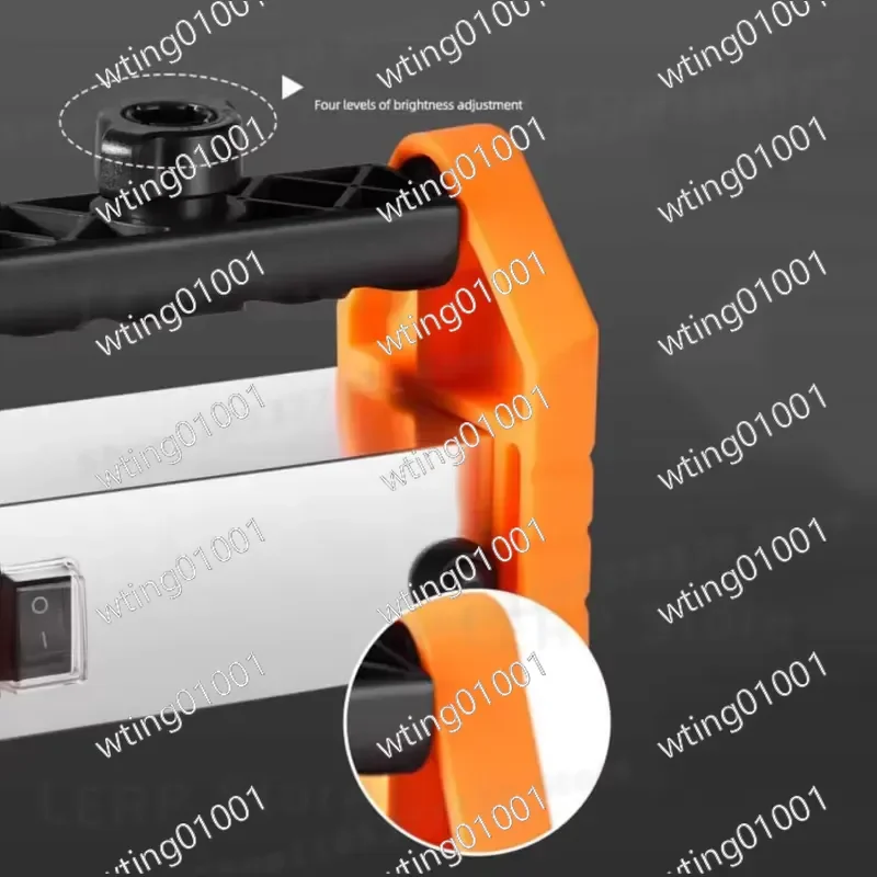 for Wall Polishing Inspection LED Light 155 Degree Wide Angle View 4 Step Dimmable Brightness Professional Work Lamp