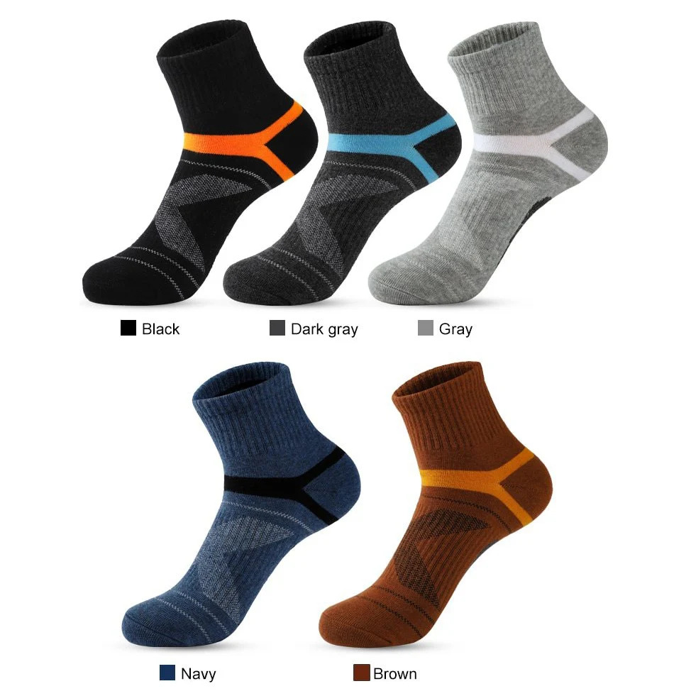 2/4 Paar professionelle Fitness-Socken, rutschfeste Laufsocken, für Damen und Herren, universell einsetzbar für Basketball- und Fußballtraining. – Detail 12