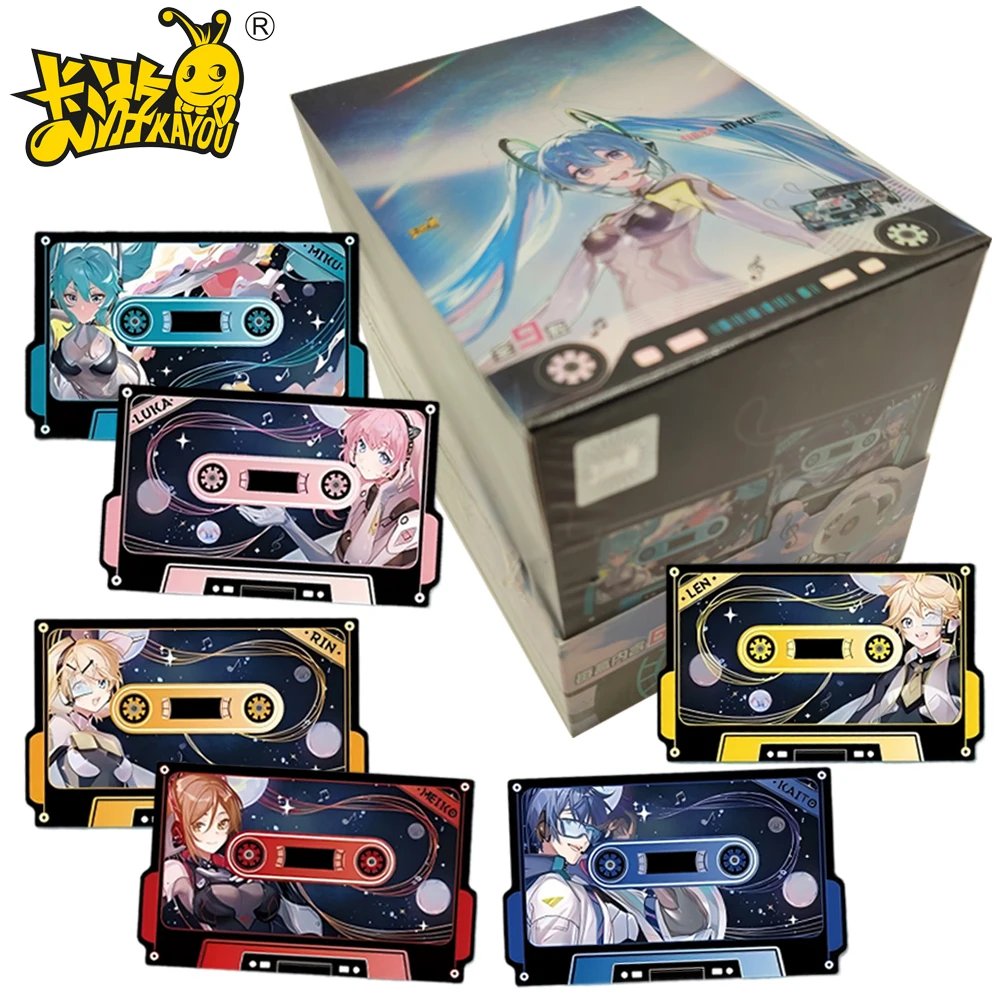 

KAYOU Original Hatsune Miku Future with You Series Acrylic Pendants Ornaments Bags Decoration Collection Toys Gifts for Girls