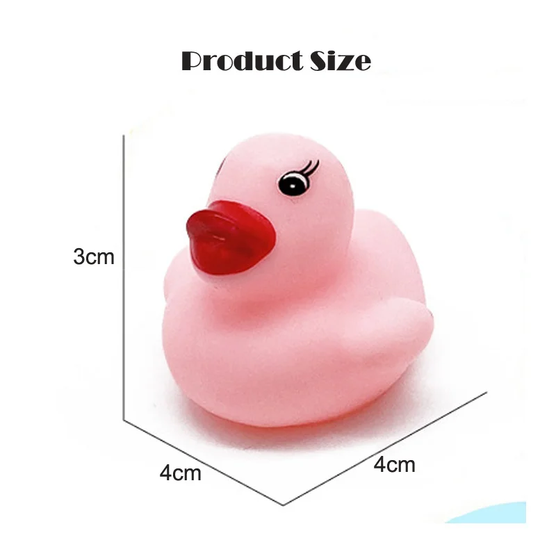 Neue Macaron Quietschende Gummi Ente Duckie Float Bad Spielzeug Baby Dusche Wasser Spielzeug Für Pool-Party Spielzeug Geschenke Jungen mädchen