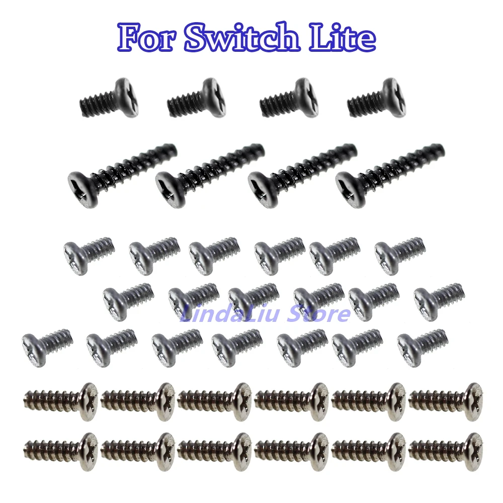 1set Full Housing Screws For Switch NS Lite Oled Pro Full Set Screws Mount Replacement Kit Game Accessories