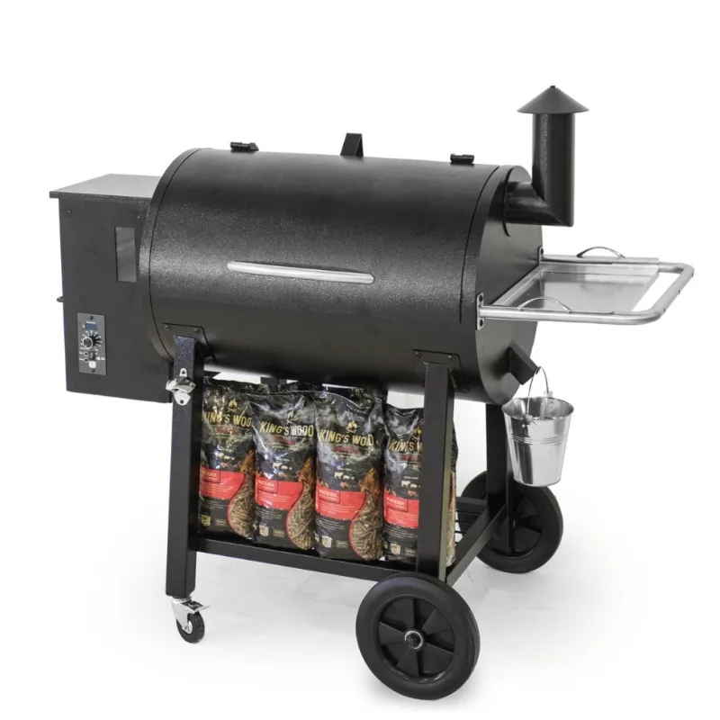SELOWO WOOD PELLET GRILL H01C Granular carbon smoke oven, household grill