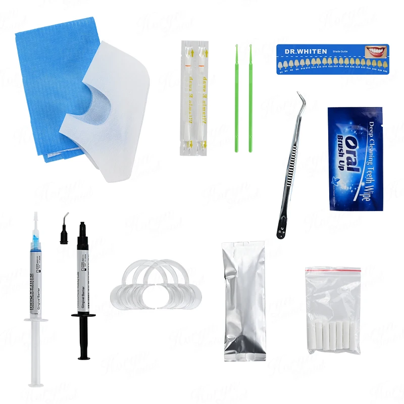 Professional Use den tal cli nic/salon Whitening Gel Teeth Kit for Pro LED Machine