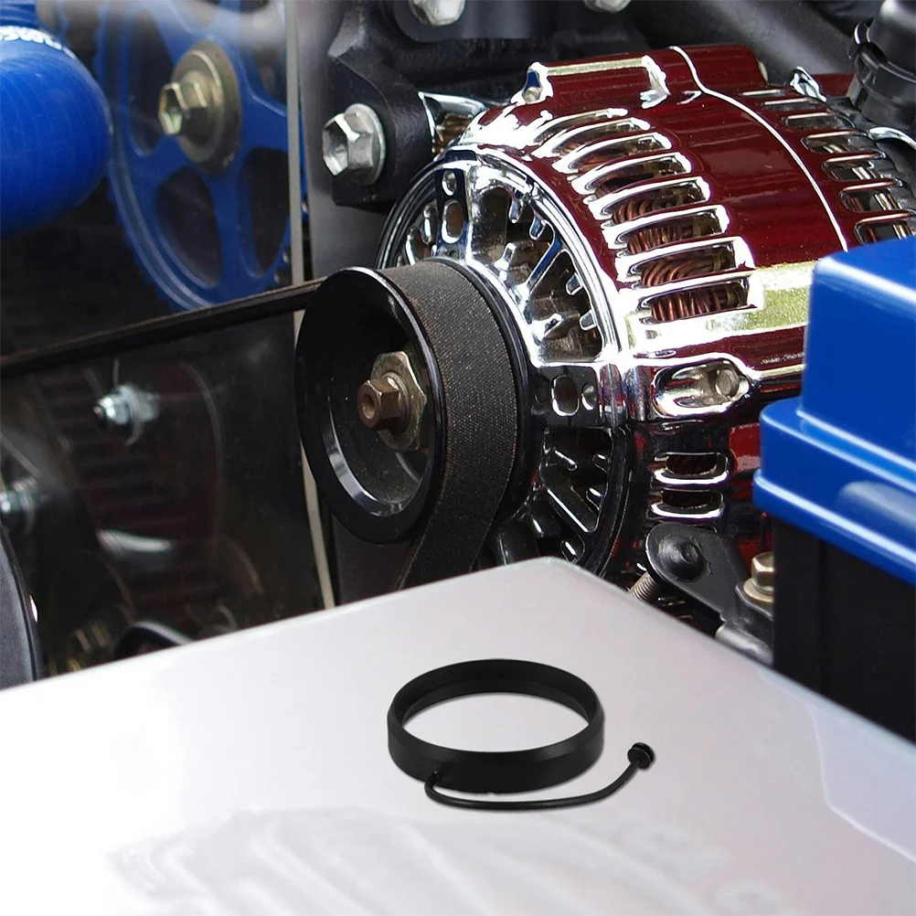 

2pcs Oil Cap Lanyard Tether Rope For Car Gas Tank Cover Replacement Durable Tpe Easy Install Wide Compatibility Lost Prevention