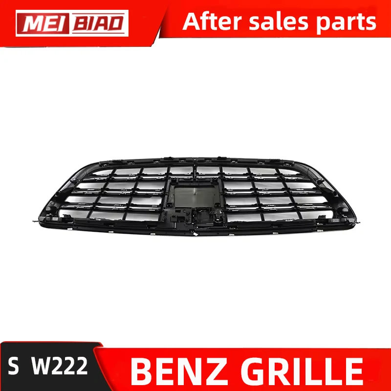 Fro Mercedes Benz Grille W222 S Class With ACC With Camera Hole S 600 S 500 4MATIC 2014-2018Front Middel Net OEM A2228851783