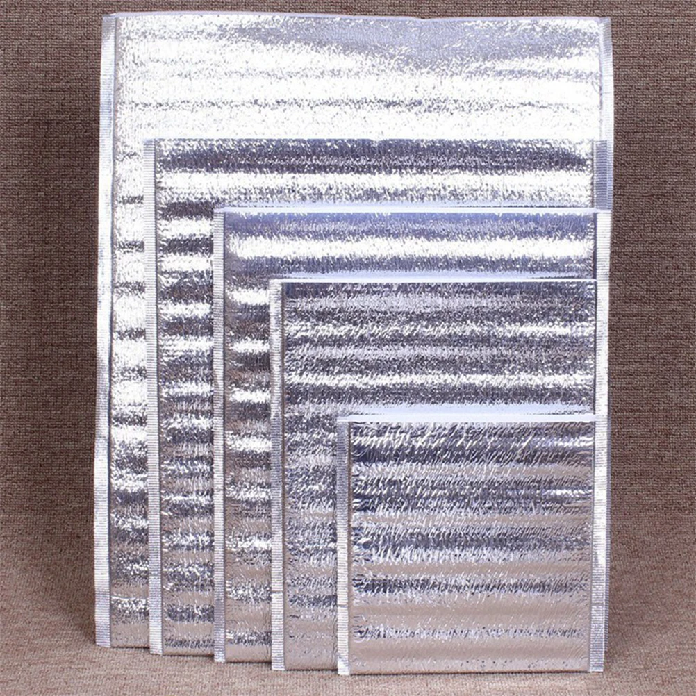 

Insulated Bag Fresh Food Storage Sandwich Travel Disposable Resealable Aluminium Foil Moisture Proof Lightweight Picnic Camping