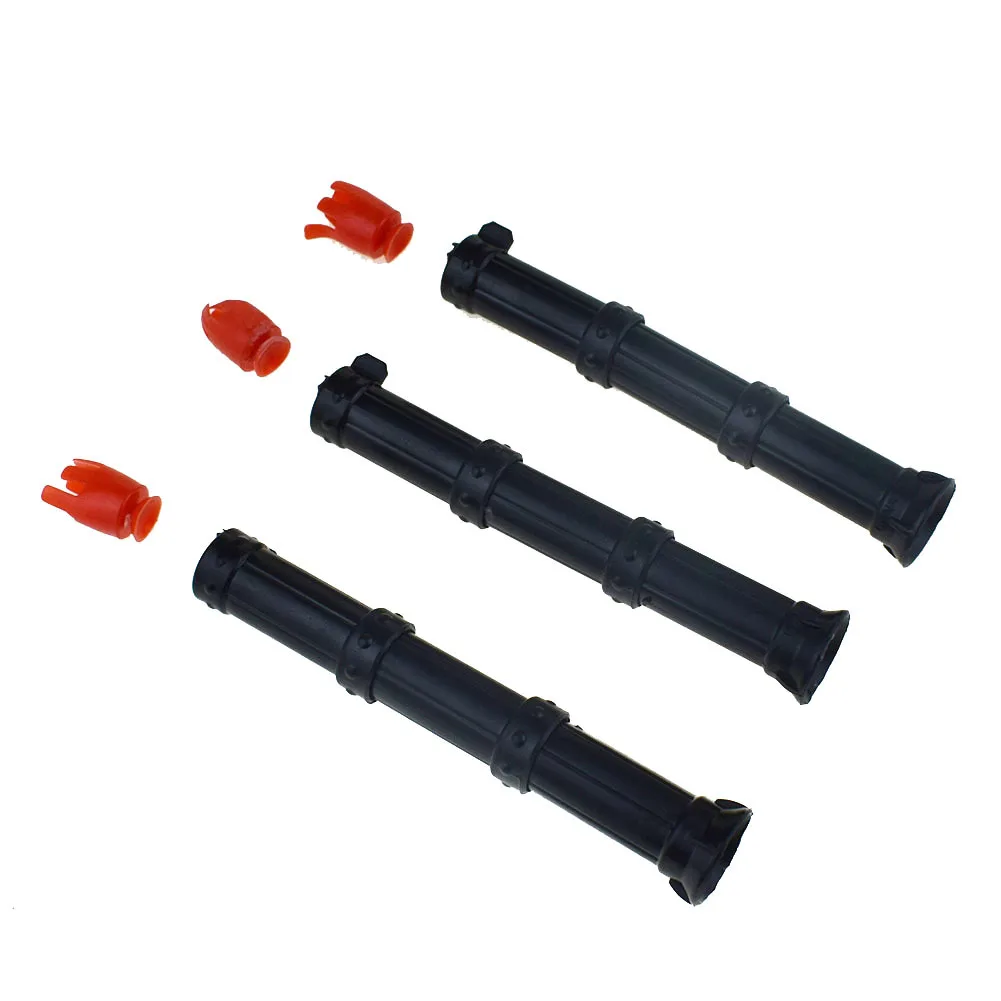 1Set Novelty Plastic Assembled Blowing Cylinder Musical Instrument Model Blowing Arrow Toy Weapon Model Kid DIY Puzzle Toys