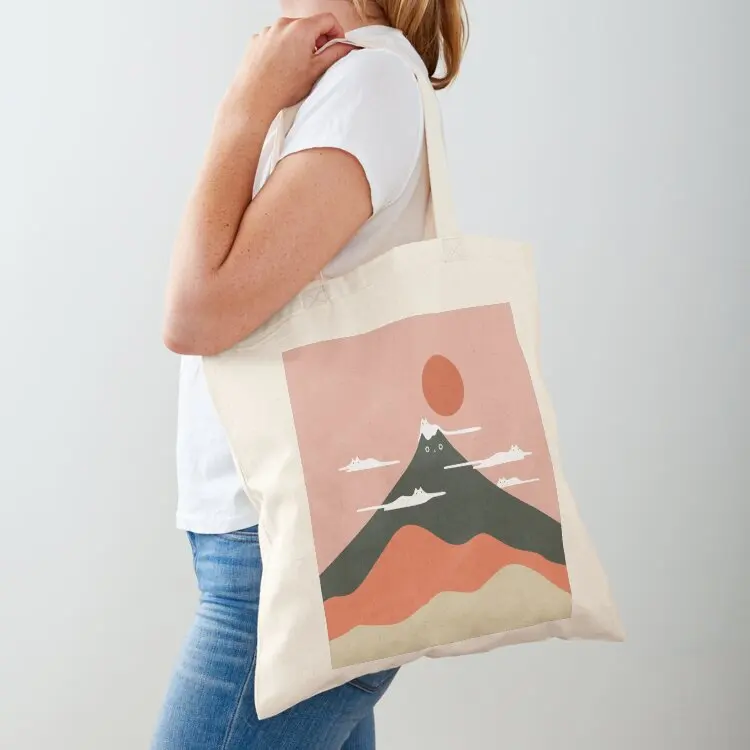 Cat Landscape 72A Tote Bag tote bags cloth bags shopping bags foldable woman 2026