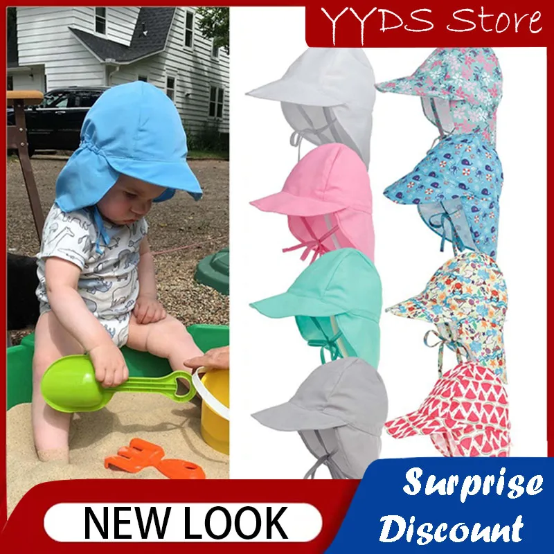 

Summer Baby Fisherman Hat Sunscreen Breathable Mesh Baby Sun Hat Toddler Girl Fisherman Sunshade Hat Adjustable Quick-drying Hat