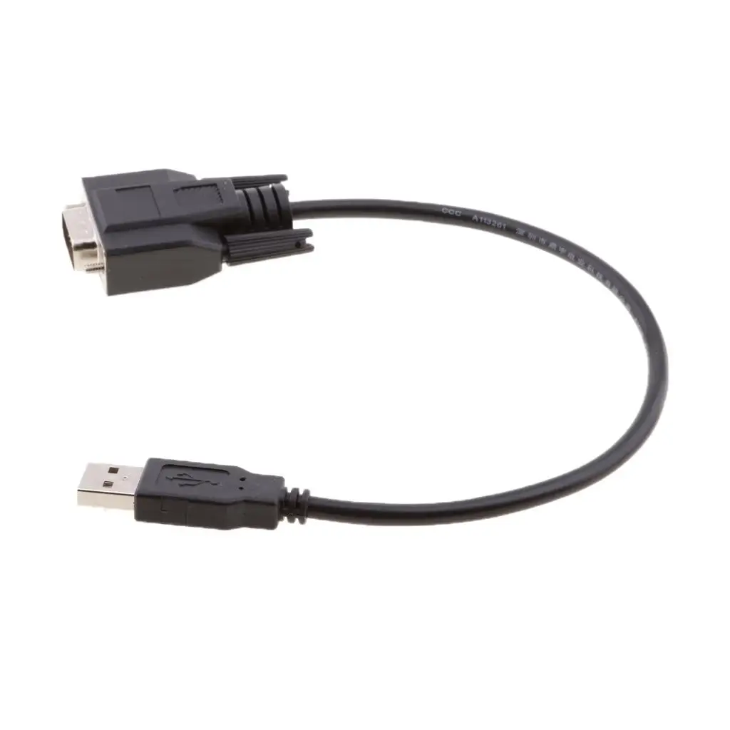 USB Extension Adapter Cable Short Length Black Plastic Repair Cord for Lexia 3 PP2000 Auto Use