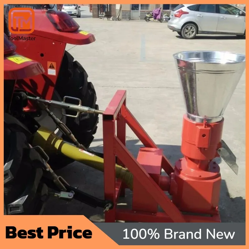 [Best Selling] Home Use Small Pine Straw Grass Stalk Husk Sawdust Pellets Making Machine PTO Tractor Driven Wood Pellet Mill Out