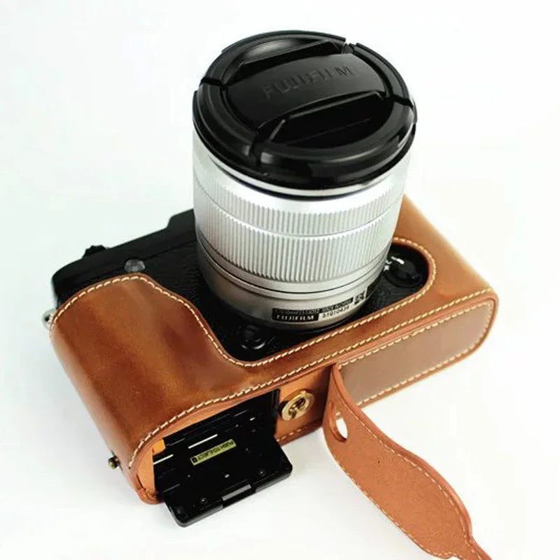حافظة جلدية لفوجي ، ، fujifilm xe2s ، xe2s ، قبضة الكاميرا