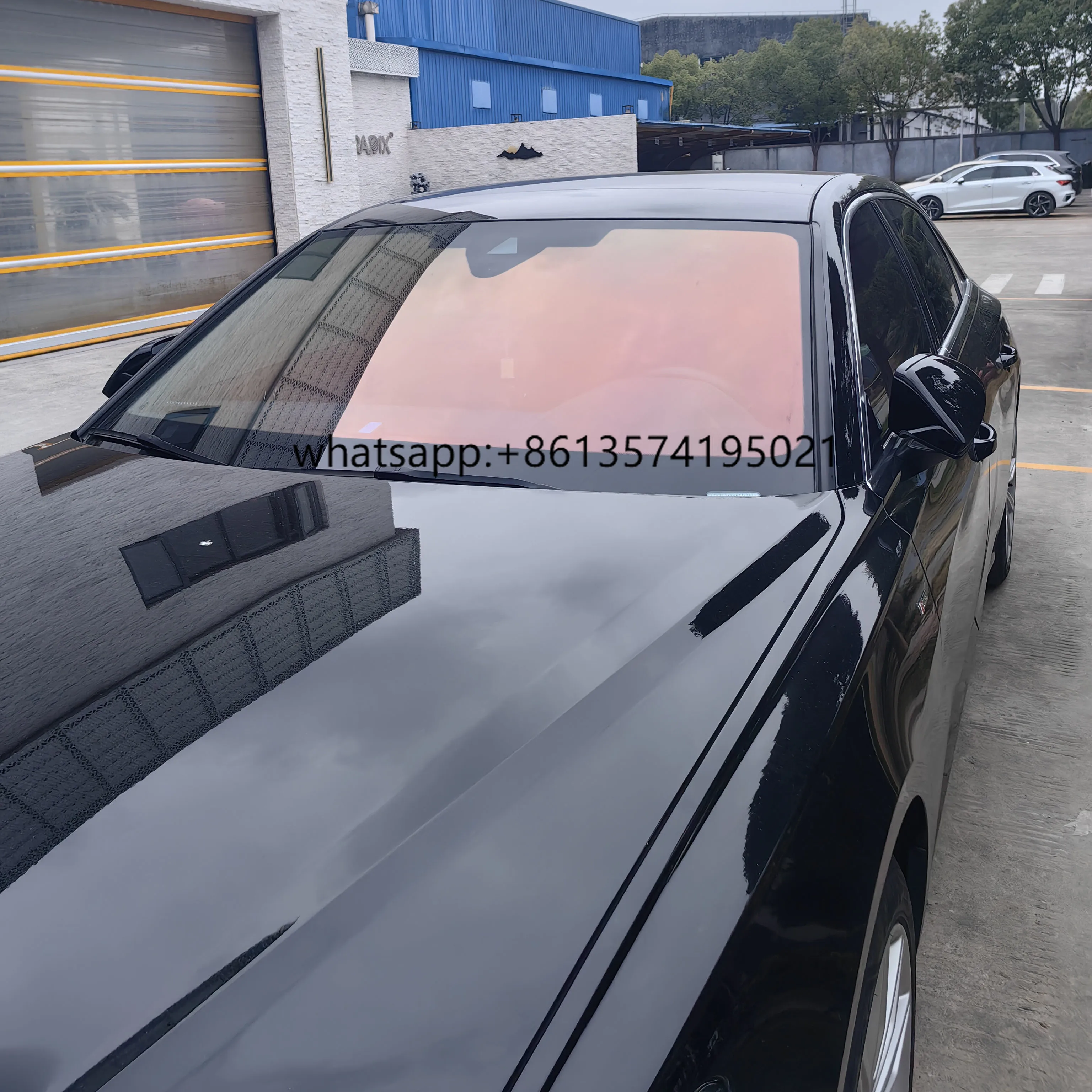 

Color Change Car Films 84% VLT 99% UVR Windshield Chameleon Window Tint Self Adhesive Blue Purple Solar Chameleon Car Tint Film