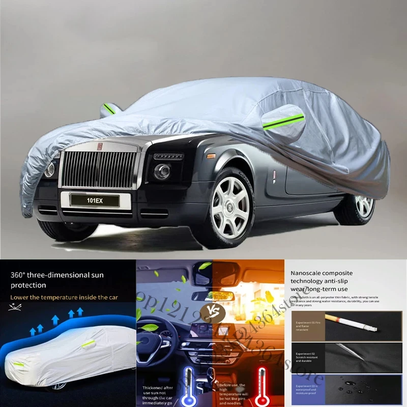 ForRolls-royce-100EX- Auto Anti snow Anti dust Anti-uv Anti peeling paint And Anti Rainwater 210t car cover Car cover protection