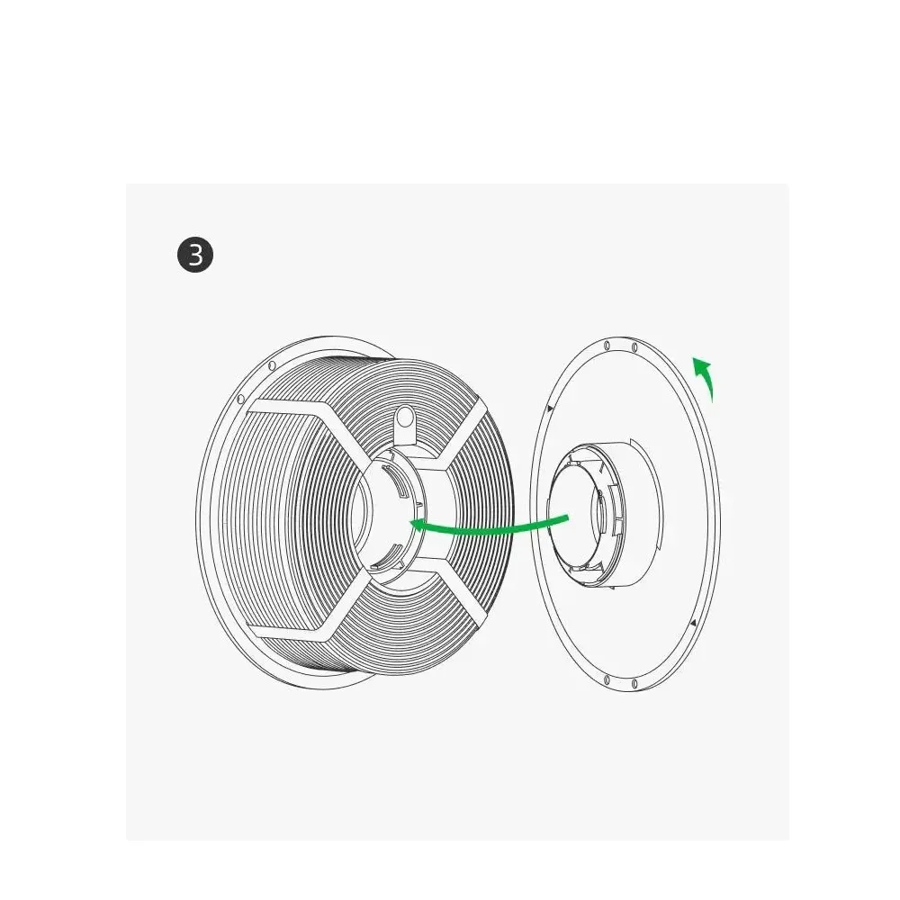 For Bambu Lab 3D Printer Reusable Spools High Temperature Resistance Material Rack For 3D Printer Accessories