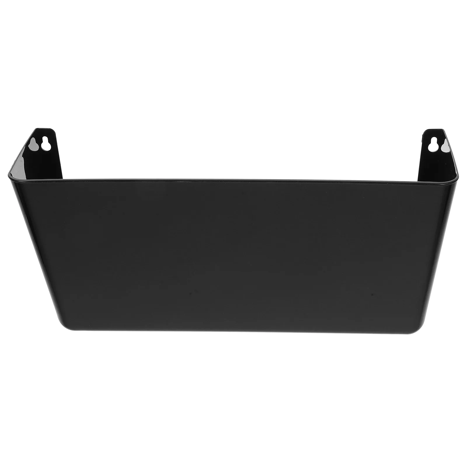 

Wall Mount File Holder Plastic Storage Pocket Organizer Magazine Rack Document Stand Single Pocket Office Decorative Box Folder