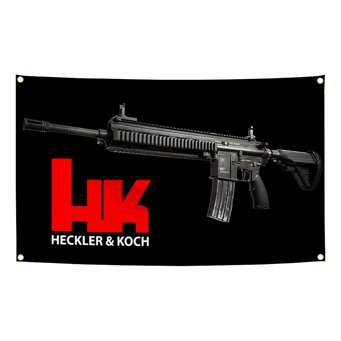 90x150cm Heckler Koch HK Flag HK Tapestry Polyester Digital Printing Banner for Garage Wall Art Outdoor Decoration
