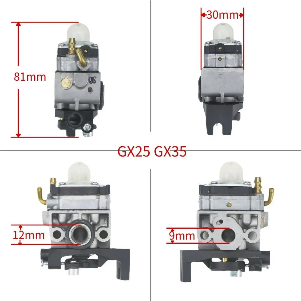 Suitable for GX25 GX35 HHT35 HHB25 ULT425 Lawn Mower Engine Carburetor