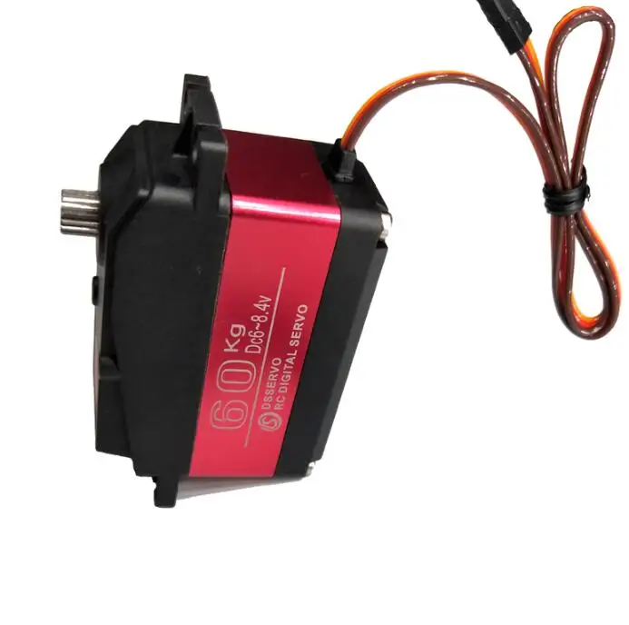 DS5160 HV 60kg 180° 18T Metal Gear Digital Servo for 1/5 Redcat HPI Baja 5B SS RC Car Compatible SAVOX-0236 LOSI XL 5T - 180°