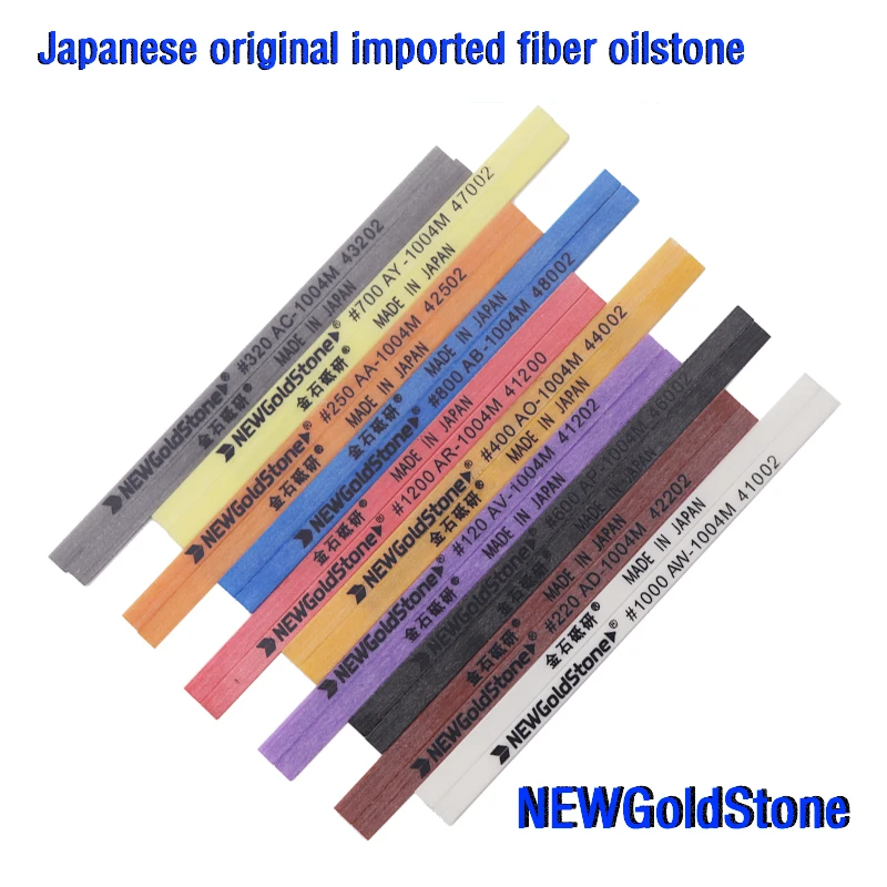 POLEM Japão NEWGoldstone 1004/1006/1010/D3 Pedra de fibra cerâmica atacado pedra de amolar Japão original