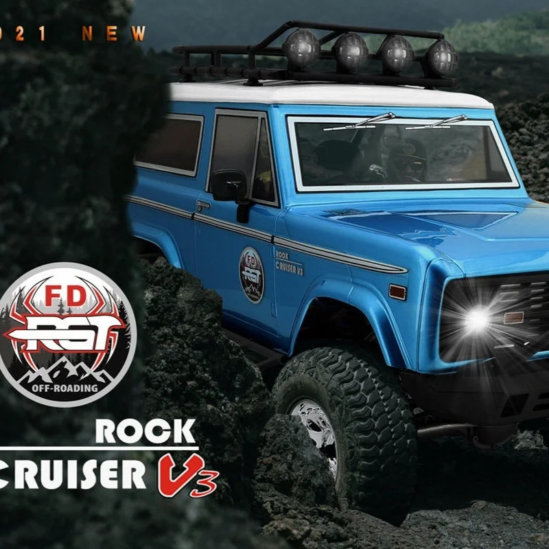 Ruitai RGT 1/10 4WD Ford Bronco four-wheel drive anti real climbing car remote control car 136100V3FD