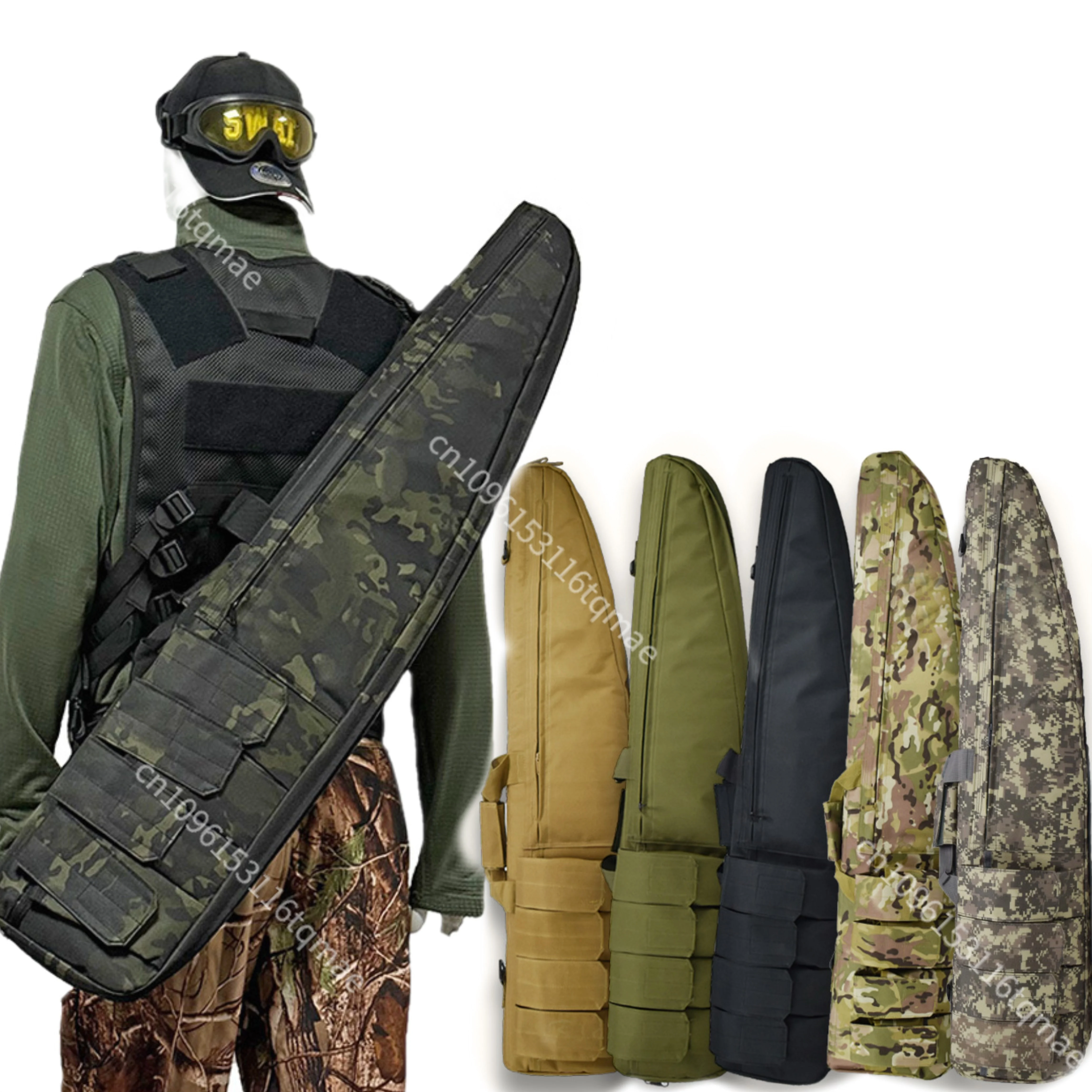 

68/98/118 см многофункциональная уличная охотничья винтовка, пневматическая ручка, сумка на плечо, сумка для рыболовных снастей с подушкой, мягкая защитная сумка для переноски