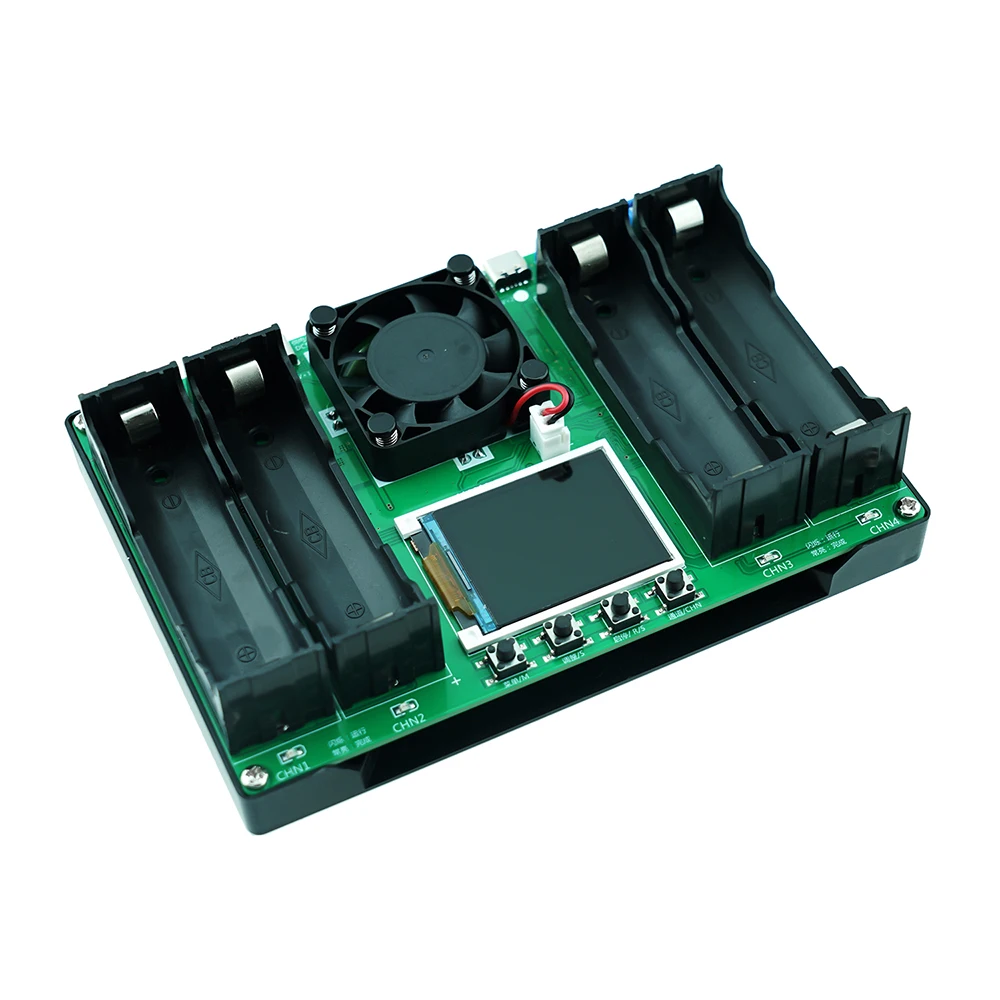 18650 21700 Batteriekapazitäts- und Innenwiderstandstester Typ-C 4-Kanal Automatisches Lade- und Entlademodul DC 5V – Detail 13
