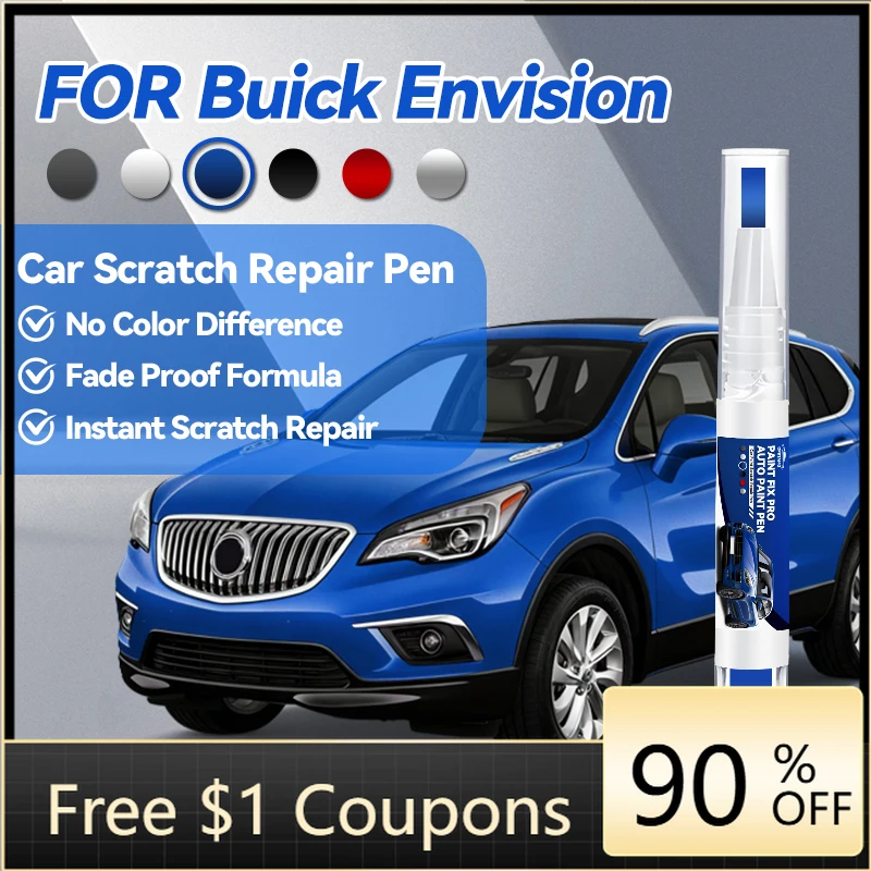 

Инструменты и аксессуары для автомобилей: Ручка-корректор для ремонта лакокрасочного покрытия Buick Envision, средство для удаления царапин, DIY аксессуары для авто, цвет Pearl White Glacier Sil