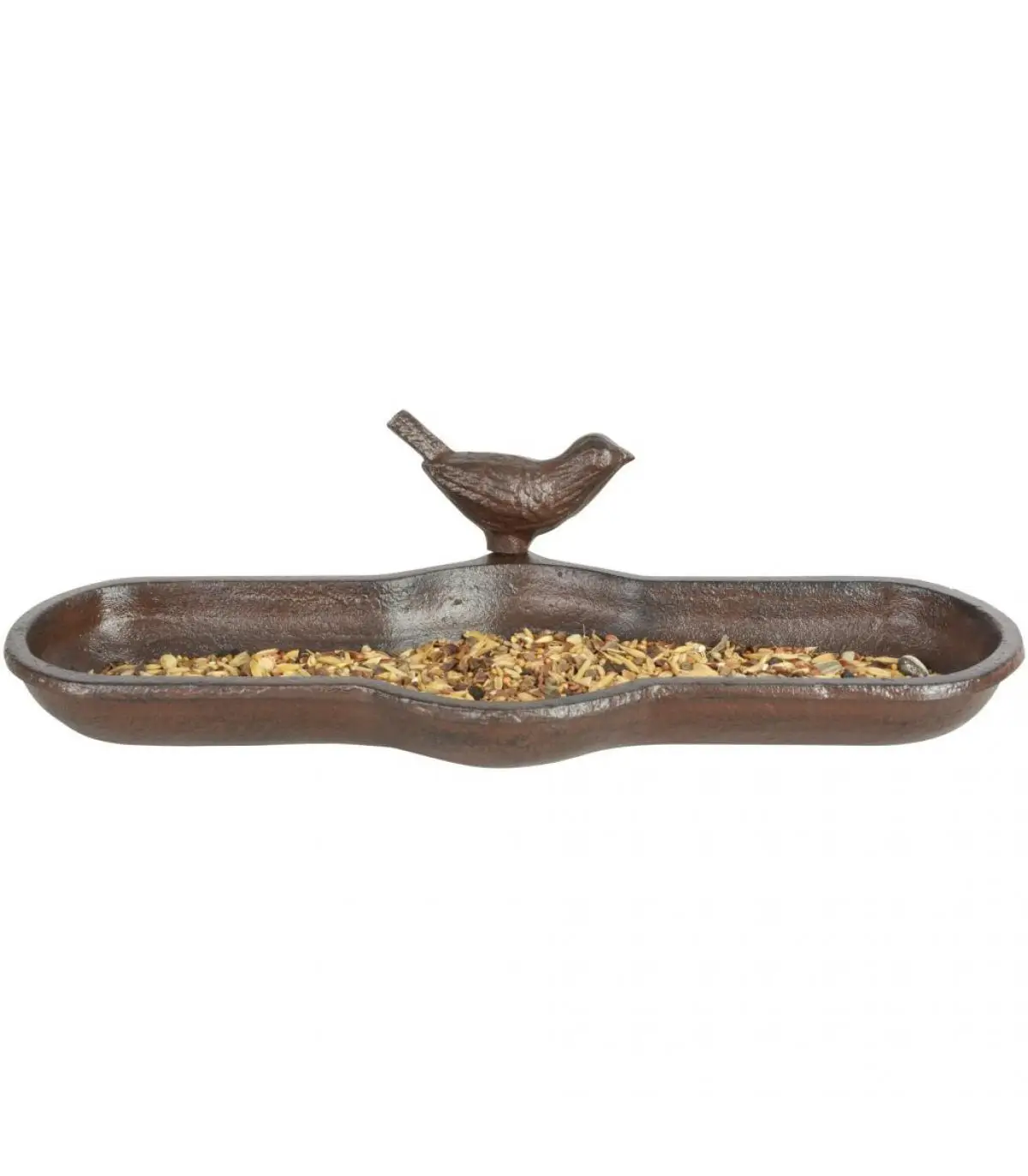 Stacks for birds Esschert Design brown bird bathtub cast iron BR25