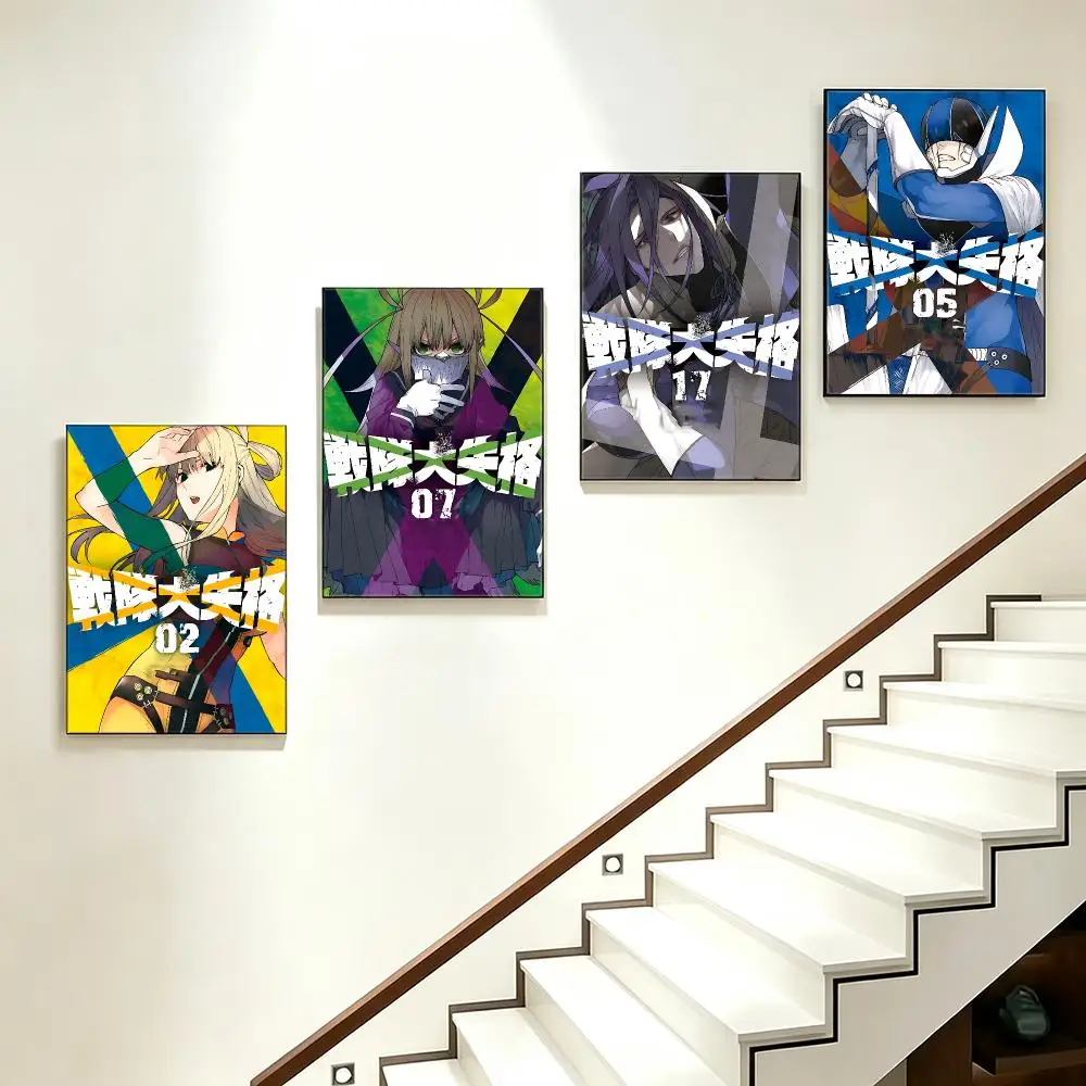 anime Go! Go! Loser Ranger! Poster Poster HD  Printing Soothing and Cream Style Home Decor for the Living Room cafes Gift Giving
