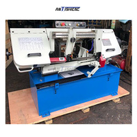 ANTISHICNC BS-916B Band Saw Hine Manual Bandsaw Horizontal Mini Size Cutting Circular Bandsaws For Metal Cut