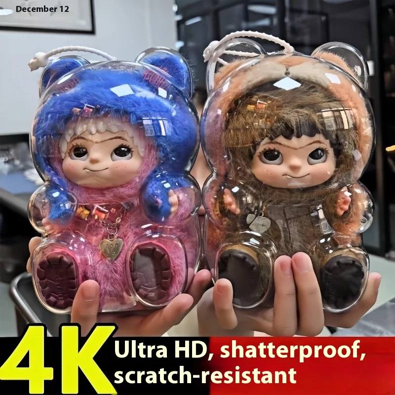In Stock High Quality Protective Cover For Wakuku Rabbit & Fox Series Wakuku Dust-Proof Storage Trendy Fun Party Acrylic No Doll