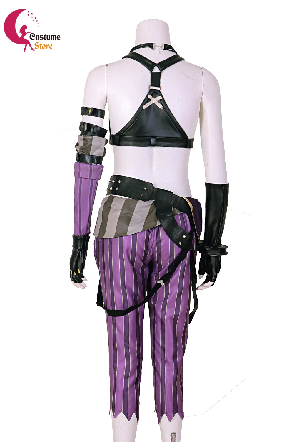 Costume de Cosplay Jinx, uniforme de carnaval d'halloween, sur mesure