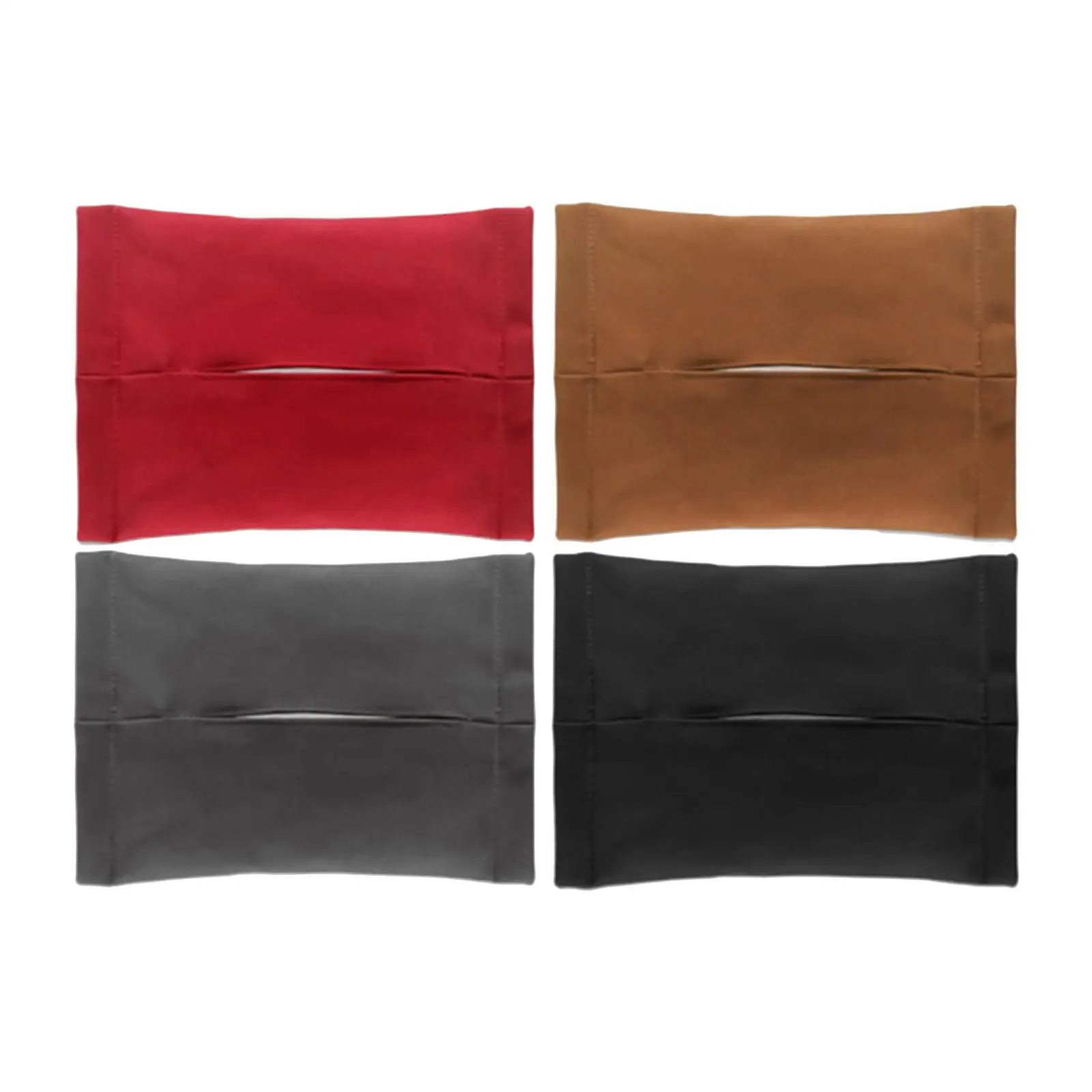 Car Tissue Holder Tissue Bag Fit for Tesla Model 3/Y for Sun Visor and Seat Back