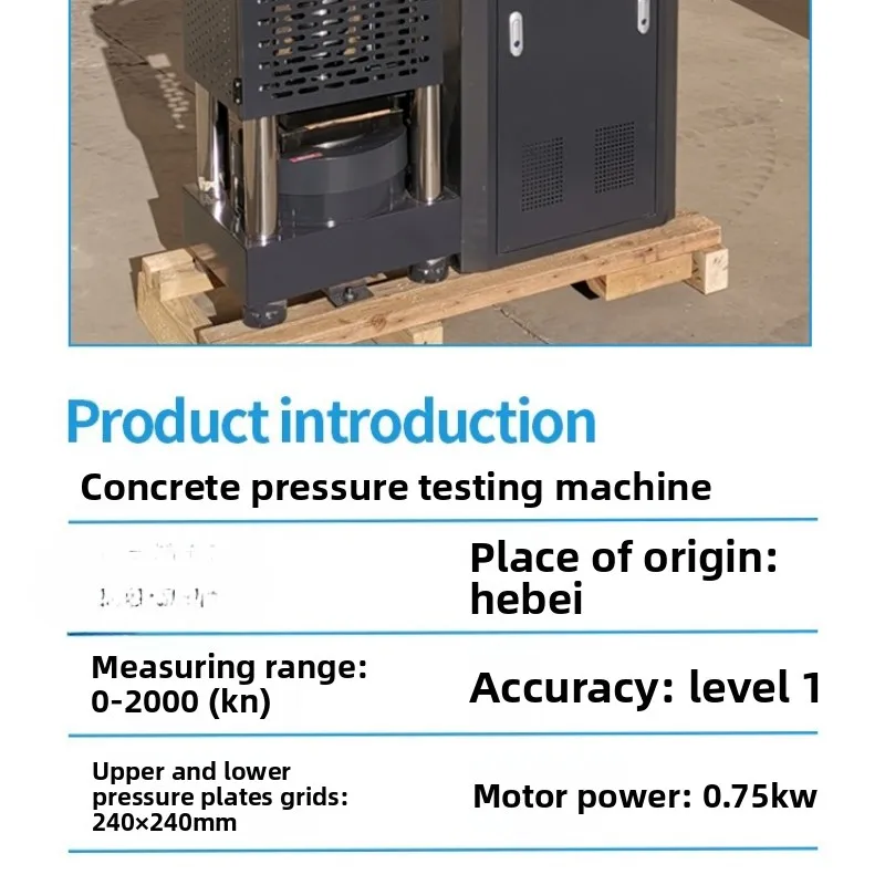 Machine d'essai flexible de ciment 300KN\ 30 tonnes