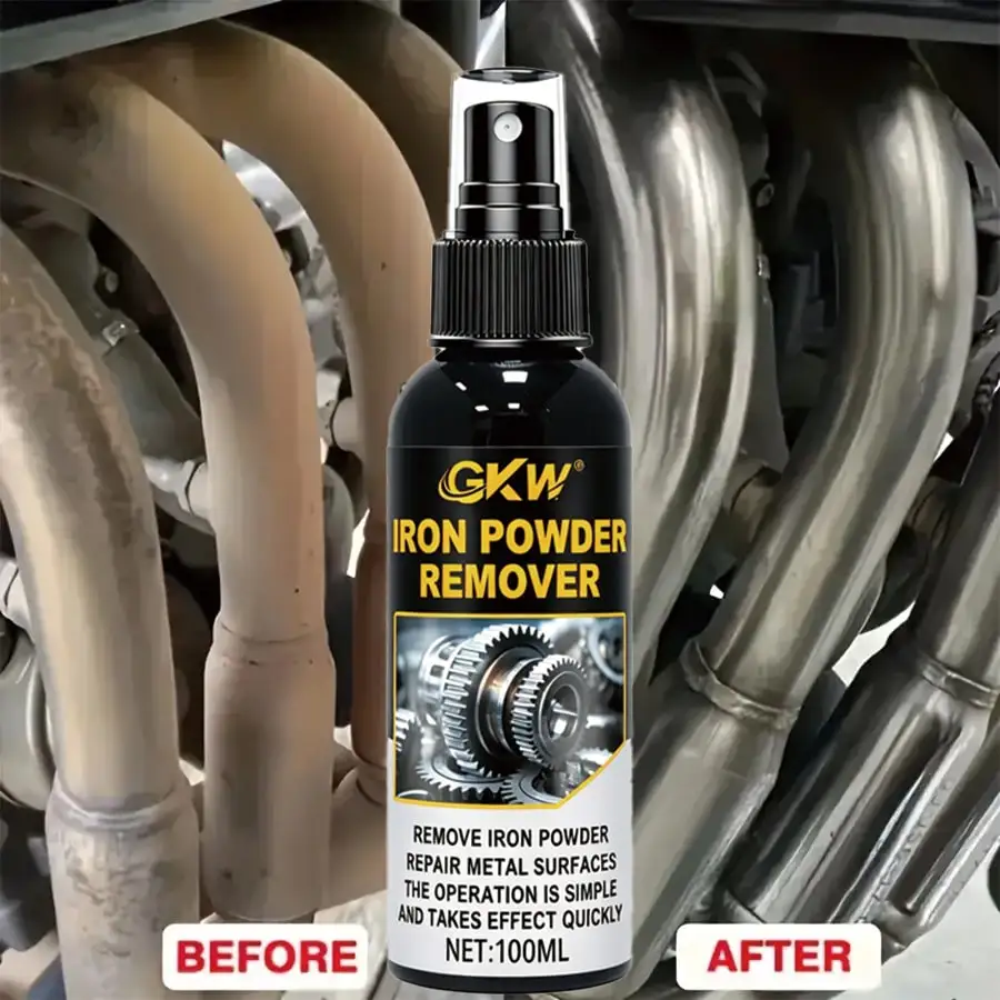 Powerful Rust Remover Spray, loosens rusted bolts, cleans car rims, lubricates chains, anti-rust for metal hardware & machinery