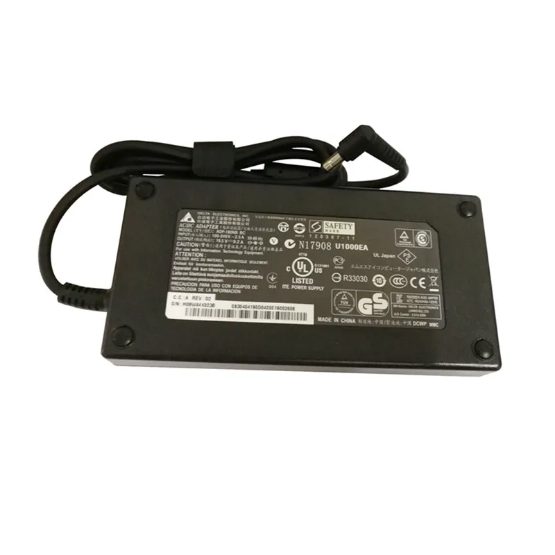 

Delta 180W Laptop Power Supply Charger For MSI GT60 GT70 0NC-012US 0NC-013US AC Adapter 19.5V 9.2A ADP-180NB BC S93-0404190-D04