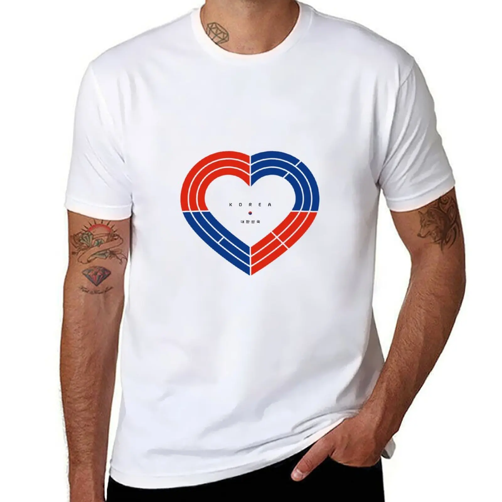 

The Great Republic of Korea 11 color T-Shirt t shirt custom print black cotton t-shirt plain for man package T-Shirt